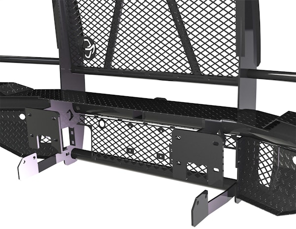Ranch Hand FBG201BLR Legend Front Bumper with Grille Guard