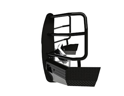 Ranch Hand Fsc201bl1 Summit Front Bumper With Grille Guard