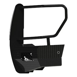 Ranch Hand FSF24HBL1 Summit Front Bumper with Grille Guard, Fits Select ...