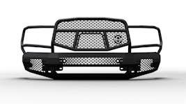 Ranch Hand MFD101BM1 Midnight Front Bumper with Grille Guard for Select Dodge, Ram 2500, 3500