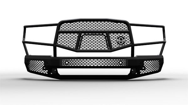 Ranch Hand MFD19HBM1 Midnight Front Bumper with Grille Guard for Select Ram 1500