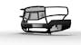 Ranch Hand MFG151BM1 Midnight Front Bumper with Grille Guard for Select GMC Sierra 2500, 3500 HD