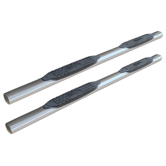 Raptor Series 0702-0648 4 in Oval Steps Polished Stainless Steel