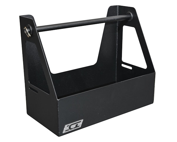 Raptor Series 100020 Gas/Fuel Jug Rack, Black Textured