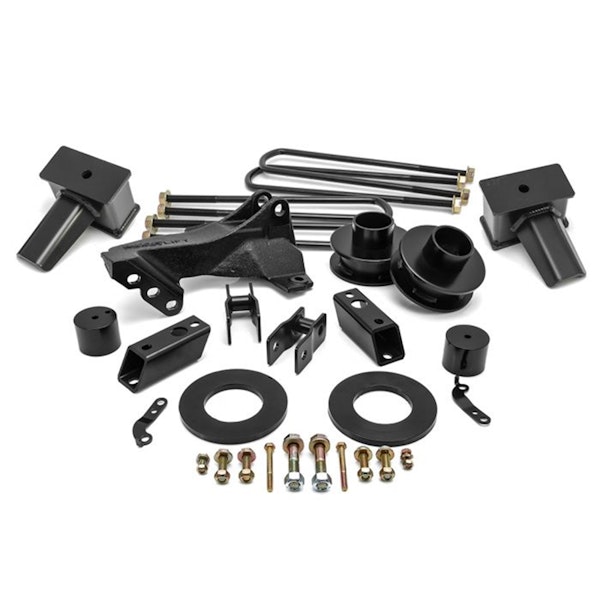 ReadyLift 69-2740 2.5'' SST Lift Kit with 4'' Rear Taper Blocks for 1 pc Drive Shaft without Shock