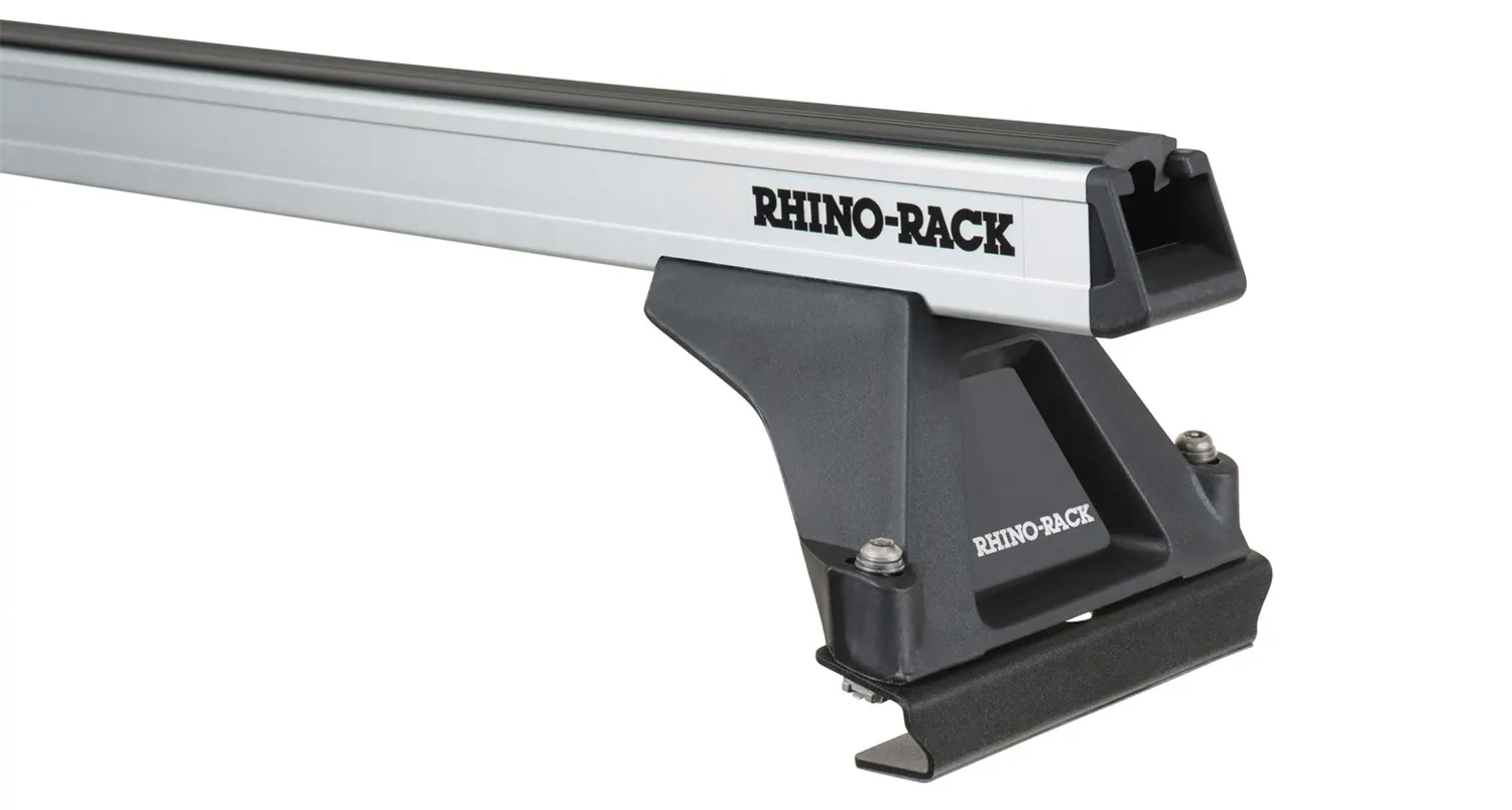Rhino-Rack JA0984 Heavy Duty RLTF Black 4 Bar Roof Rack