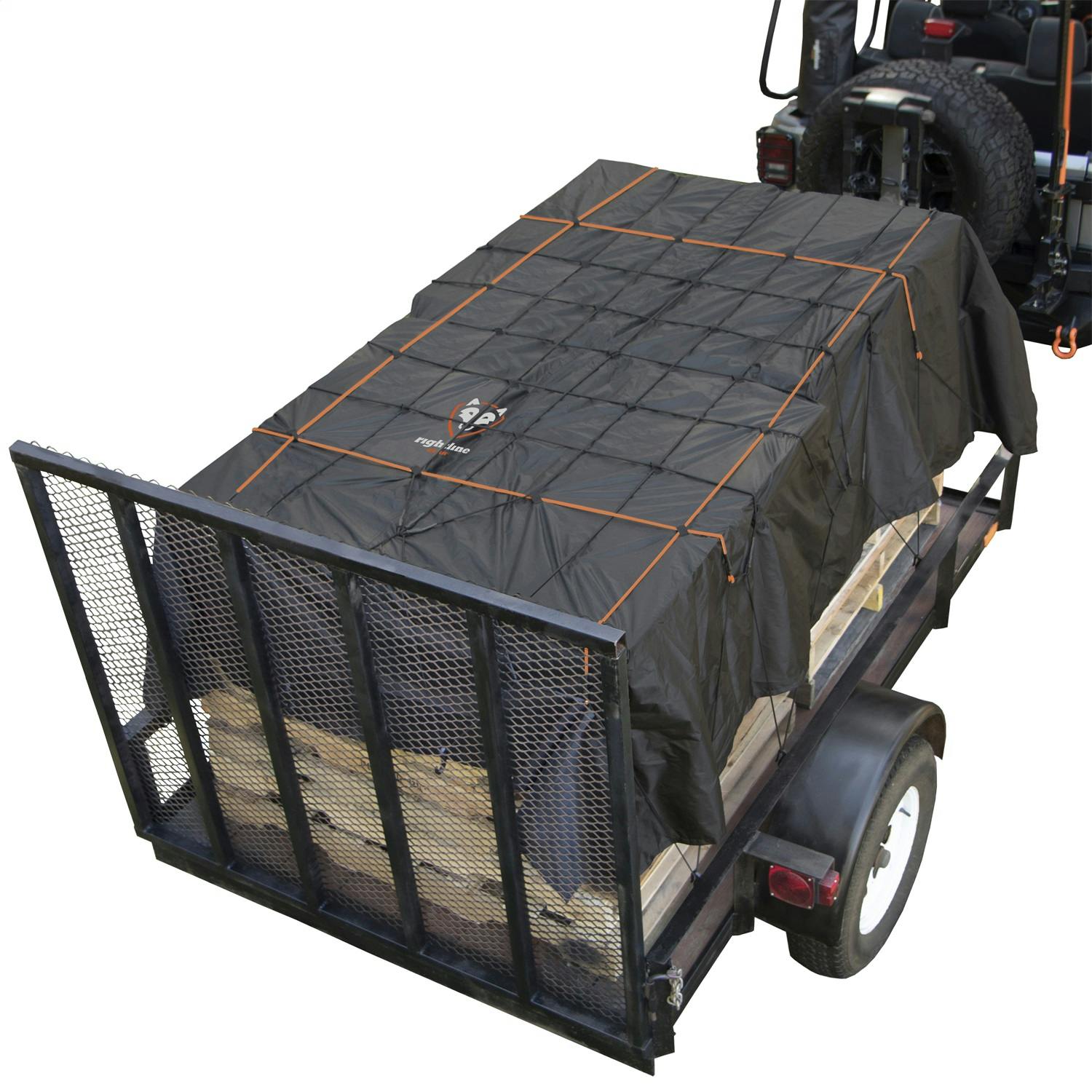 Rightline Gear 100T60 Truck Bed Cargo Net With Built-In Tarp