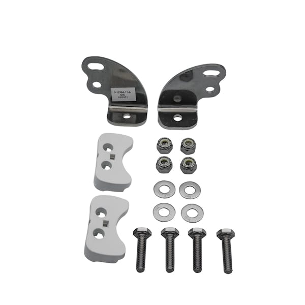 RIGID Industries 131625 RIGID RDS-SR Series Hardware Kit Including Brakets and Bushings, White | Single