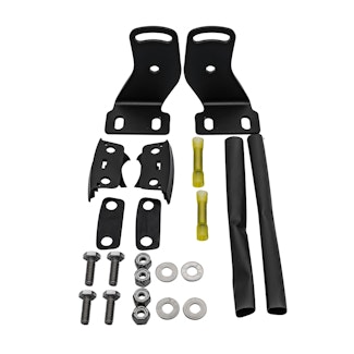 RIGID Industries 36005 RIGID RDS-Series Hardware Kit Including Brackets and Bushings, Black  | Single