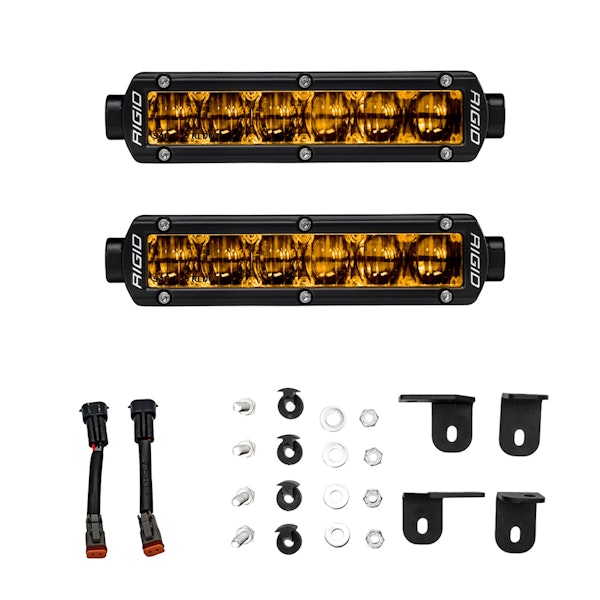 RIGID Industries 37201 6 Inch SR-Series Selective Yellow Fog Light Kit
