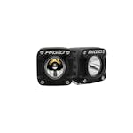RIGID Industries 490613 Revolve Light Pod with White Trim Ring Pair