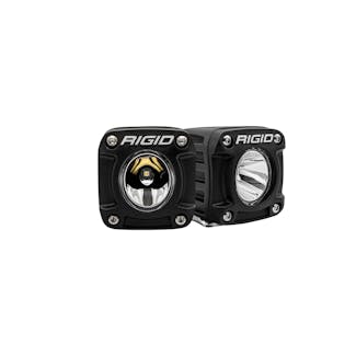 RIGID Industries 490613 Revolve Light Pod with White Trim Ring Pair