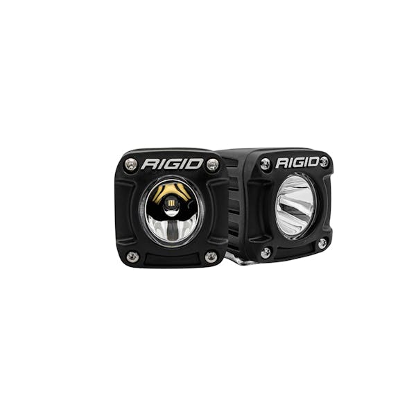 RIGID Industries 491613 Revolve Pod with Amber Trim Ring Pair