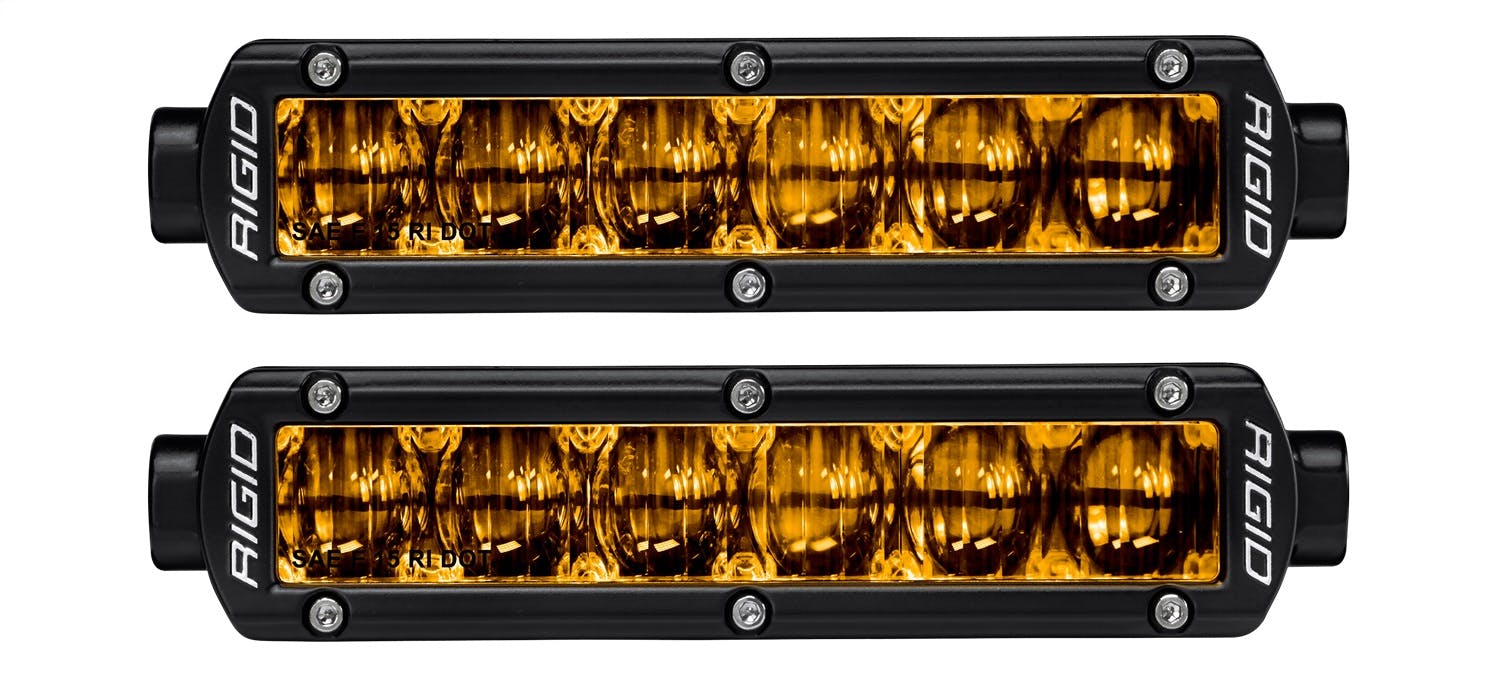 RIGID Industries 906704 SR-SERIES PRO DOT/SAE J583 6INCH FOG LIGHT