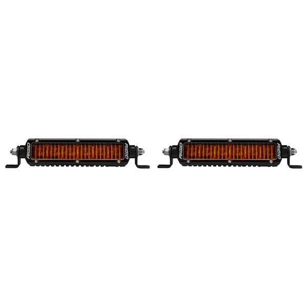 RIGID Industries 906705 SR-Series SAE 6 Inch with Amber PRO Lens | Pair