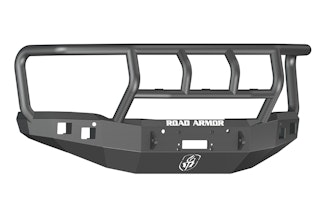 Road Armor 214R2B (4x) Rigid Dually/D2 or Quake LED QSE550 and (3x) Light Tabs on Titan II Guard