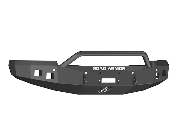 Road Armor 314R4B (4x) Rigid Dually/D2 or Quake LED QSE550 and (2x) Light Tabs on Pre-Runner Bar