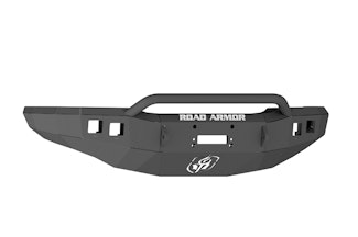 Road Armor 370R4B (4x) Rigid Dually/D2 or Quake LED QSE550 and (2x) Light Tabs on Pre-Runner Bar