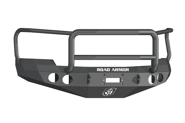 Road Armor 37205B (4x) 4-inch diameter : PIAA 510 or Quake LED QFR199 and (3x) Light Tabs on Lones