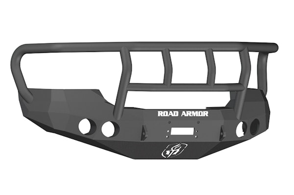 Road Armor 37402B (4x) 4-inch diameter : PIAA 510 or Quake LED QFR199 and (3x) Light Tabs on Titan