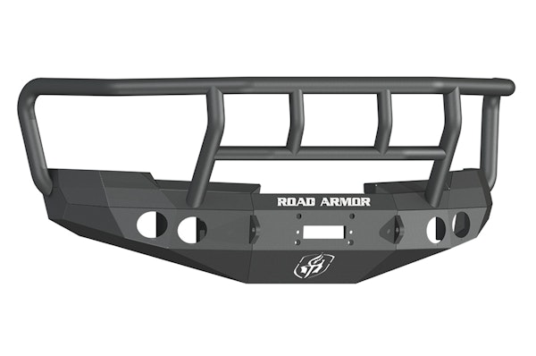 Road Armor 37702B (4x) 4-inch diameter : PIAA 510 or Quake LED QFR199 and (3x) Light Tabs on Titan