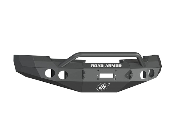 Road Armor 37704B (4x) 4-inch diameter : PIAA 510 or Quake LED QFR199 and (2x) Light Tabs on Pre-R