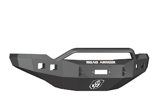 Road Armor 382R4B (4x) Rigid Dually/D2 or Quake LED QSE550 and (2x) Light Tabs on Pre-Runner Bar