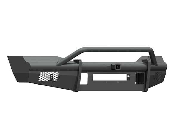 Road Armor 406VF24B Accommodates OEM Fog Lights or (2x) RIGID Dually/D2 or Quake LED QSE550 cubes an