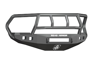 Road Armor 408R2B-NW (1x) 20-inch RIGID Light Bar; (4x) RIGID Dually/D2 or Quake LED QSE550 and (3x)