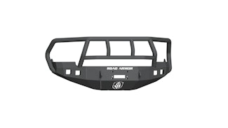 Road Armor 4091F2B (4x) Rigid Dually/D2 or Quake LED QSE550 and (3x) Light Tabs on Titan II Guard