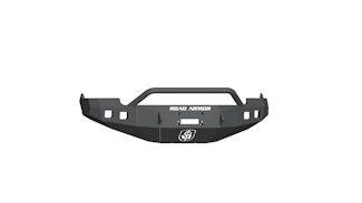 Road Armor 4091F4B (4x) Rigid Dually/D2 or Quake LED QSE550 and (2x) Light Tabs on Pre-Runner Bar