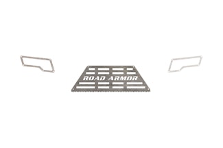 Road Armor 4102DRMR iDentity Rear Bumper Components Beauty Ring-Raw Stainless Steel