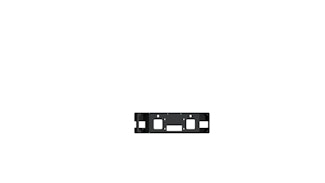 Road Armor 4131V-WP Vaquero Front Winch Plates-Texture Black