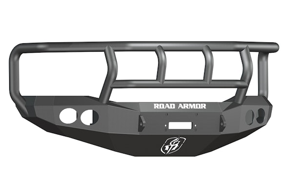 Road Armor 44062B (4x) 4-inch diameter : PIAA 510 or Quake LED QFR199 and (3x) Light Tabs on Titan
