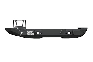 Road Armor 5183R0B Stealth Rear Bumper Full Width-Texture Black