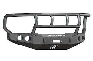 Road Armor 60802B (4x) 4-inch diameter : PIAA 510 or Quake LED QFR199 and (3x) Light Tabs on Titan