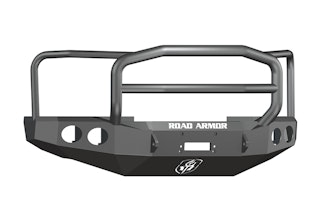Road Armor 60805B (4x) 4-inch diameter : PIAA 510 or Quake LED QFR199 and (3x) Light Tabs on Lones