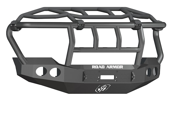 Road Armor 611403B (4x) 4-inch diameter : PIAA 510 or Quake LED QFR199 and (3x) Light Tabs on Titan