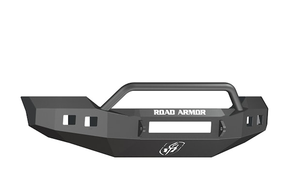 Road Armor 611R4B-NW (1x) 20-inch RIGID Light Bar; (4x) RIGID Dually/D2 or Quake LED QSE550 and (2x)