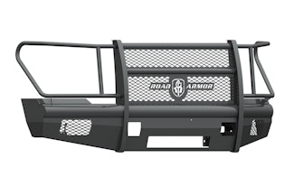 Road Armor 611VF6B Accommodates OEM Fog Lights or (2x) RIGID Dually/D2 or Quake LED QSE550 cubes