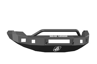 Road Armor 613R4B-NW (1x) 20-inch RIGID Light Bar; (4x) RIGID Dually/D2 or Quake LED QSE550 and (2x)
