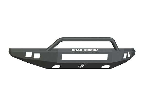 Road Armor 614R4B-NW (4x) LED Cubes; (1x) 30-inch LED Light Bar and (2x) Light Tabs on Pre-Runner Bar