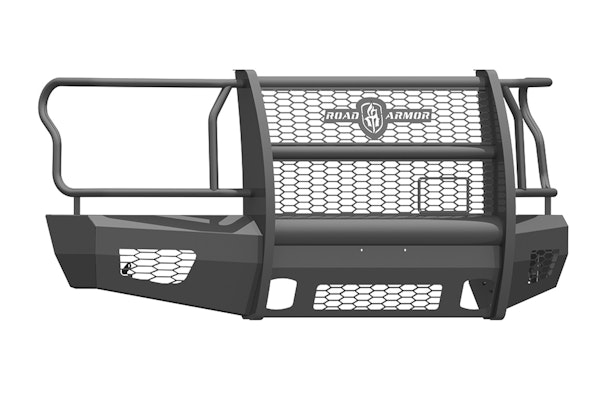 Road Armor 615VF6B Accommodates OEM Fog Lights or (2x) RIGID Dually/D2 or Quake LED QSE550 cubes