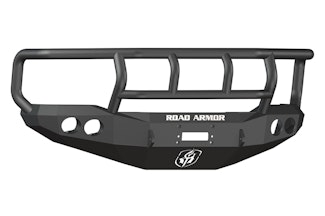 Road Armor 66002B (4x) 4-inch diameter : PIAA 510 or Quake LED QFR199 and (3x) Light Tabs on Titan