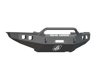 Road Armor 905R4B (4x) Rigid Dually/D2 or Quake LED QSE550 and (2x) Light Tabs on Pre-Runner Bar