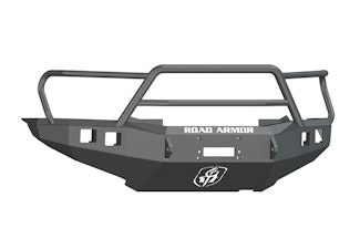 Road Armor 905R5B (4x) Rigid Dually/D2 or Quake LED QSE550 and (3x) Light Tabs on Lonestar Guard