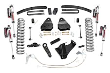 Rough Country 47850 4.5in Ford Suspension Lift Kit W/ Vertex Shocks (08-10 F-250/350 4WD)
