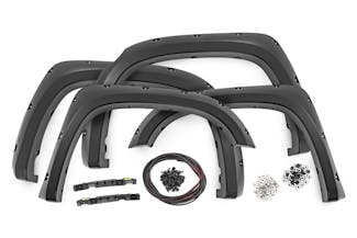 Rough Country N205-720 Pocket Fender Flares | Toyota Tundra 2WD/4WD (2014-2021) (Gloss Black)