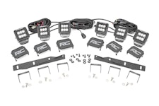 Rough Country 70700 Ford Triple LED Fog Light Kit (17-18 F-150 Raptor)