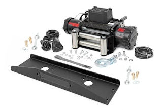 Rough Country 92072 Winch Plate | PRO9500 | Mahindra Roxor 4WD (2018-2021)